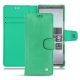 レザーケース Sony Xperia 5 - Menthe vintage ( Pantone 562C ) 