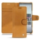 Funda de piel Sony Xperia 5 - Or Maïa ( Pantone 871C ) 