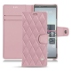 Lederschutzhülle Sony Xperia 5 - Rose - Couture ( Nappa - Pantone 2365C ) 