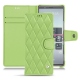 Funda de piel Sony Xperia 5 - Vert olive - Couture ( Nappa - Pantone 578U ) 