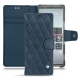 Custodia in pelle Sony Xperia 5 - Jean vintage - Couture