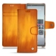 Custodia in pelle Sony Xperia 5 - Orange Patine