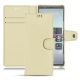 Funda de piel Sony Xperia 5 - Beige PU
