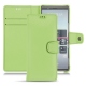 レザーケース Sony Xperia 5 - Vert olive PU