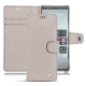 Custodia in pelle Sony Xperia 5 - Taupe innocent