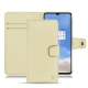 OnePlus 7T leather case - Beige ( Nappa - Pantone 7502C ) 