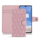 Capa em pele OnePlus 7T - Rose - Couture ( Nappa - Pantone 2365C ) 