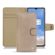 OnePlus 7T leather case - Taupe vintage ( Pantone 7530C ) 