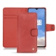 Funda de piel OnePlus 7T - Cerise vintage ( Pantone 185C ) 