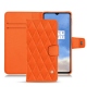 Lederschutzhülle OnePlus 7T - Orange fluo - Couture
