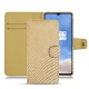 OnePlus 7T leather case - Serpent sabbia