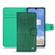 Custodia in pelle OnePlus 7T - Crocodile pino