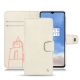 Housse cuir OnePlus 7T - Blanc escumo