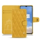 Housse cuir OnePlus 7T - Jaune soulèu - Couture