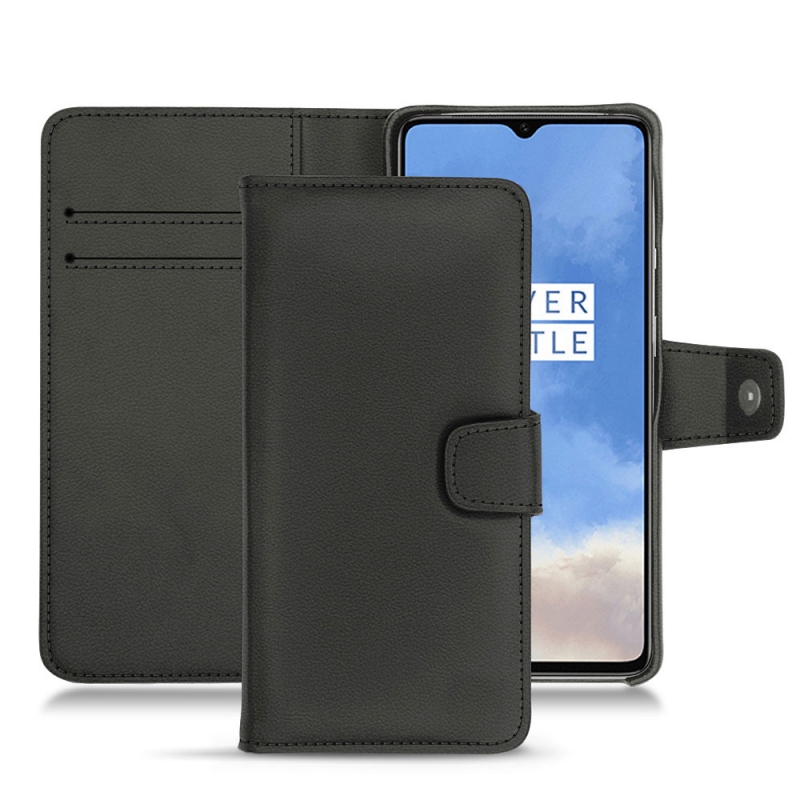 Housse cuir OnePlus 7T - Noir PU