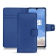 OnePlus 7T leather case - Bleu Océan PU