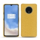 Lederschutzhülle OnePlus 7T - Mimosa ( Pantone 141C ) 