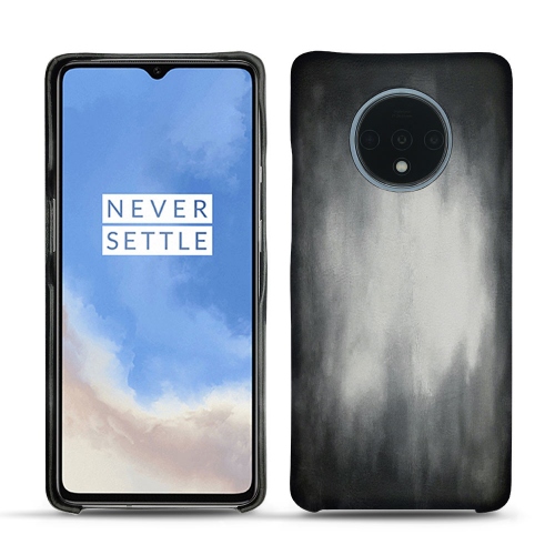 Funda de piel OnePlus 7TGris Patine