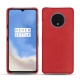 Lederschutzhülle OnePlus 7T - Rouge troupelenc