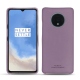 Lederschutzhülle OnePlus 7T - Lilas PU