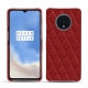 硬质真皮保护套 OnePlus 7T - Tomate - Couture ( Pantone 187C ) 