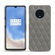 Lederschutzhülle OnePlus 7T - Acier vintage - Couture