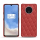 OnePlus 7T leather cover - Cerise vintage - Couture