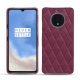 Funda de piel OnePlus 7T - Prune vintage - Couture
