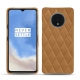 OnePlus 7T leather cover - Castan esparciate - Couture