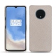 Custodia in pelle OnePlus 7T - Taupe innocent
