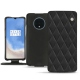 Housse cuir OnePlus 7T - Noir - Couture ( Nappa - Black ) 