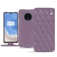 Lederschutzhülle OnePlus 7T - Lilas - Couture ( Nappa - Pantone 2645U ) 