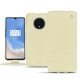 Lederschutzhülle OnePlus 7T - Ivoire ( Sleek P C12 - White ) 