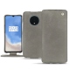 Housse cuir OnePlus 7T - Acier vintage ( Pantone 403C ) 