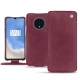 Lederschutzhülle OnePlus 7T - Prune vintage ( Pantone 512C ) 