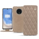 Funda de piel OnePlus 7T - Taupe vintage - Couture