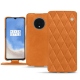 Housse cuir OnePlus 7T - Mandarine vintage - Couture
