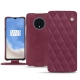 Lederschutzhülle OnePlus 7T - Prune vintage - Couture