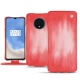 OnePlus 7T leather case - Rose Patine