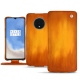 Funda de piel OnePlus 7T - Orange Patine