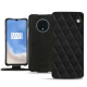 Lederschutzhülle OnePlus 7T - Negre poudro - Couture