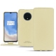 Housse cuir OnePlus 7T - Beige PU