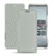Housse cuir Sony Xperia 5 - Gris ( Nappa - Pantone W428C ) 