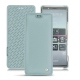 Housse cuir Sony Xperia 5 - Bleu ciel ( Nappa - Pantone 277C ) 