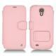 硬质真皮保护套 Samsung GT-i9500 Galaxy S IV - Rose ( Nappa - Pantone 2365C ) 