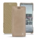 レザーケース Sony Xperia 5 - Taupe vintage ( Pantone 7530C ) 