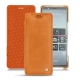 Funda de piel Sony Xperia 5 - Mandarine vintage ( Pantone 165C ) 
