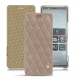 Custodia in pelle Sony Xperia 5 - Taupe vintage - Couture