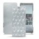 レザーケース Sony Xperia 5 - Platinium - Couture