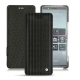 レザーケース Sony Xperia 5 - Abaca nero